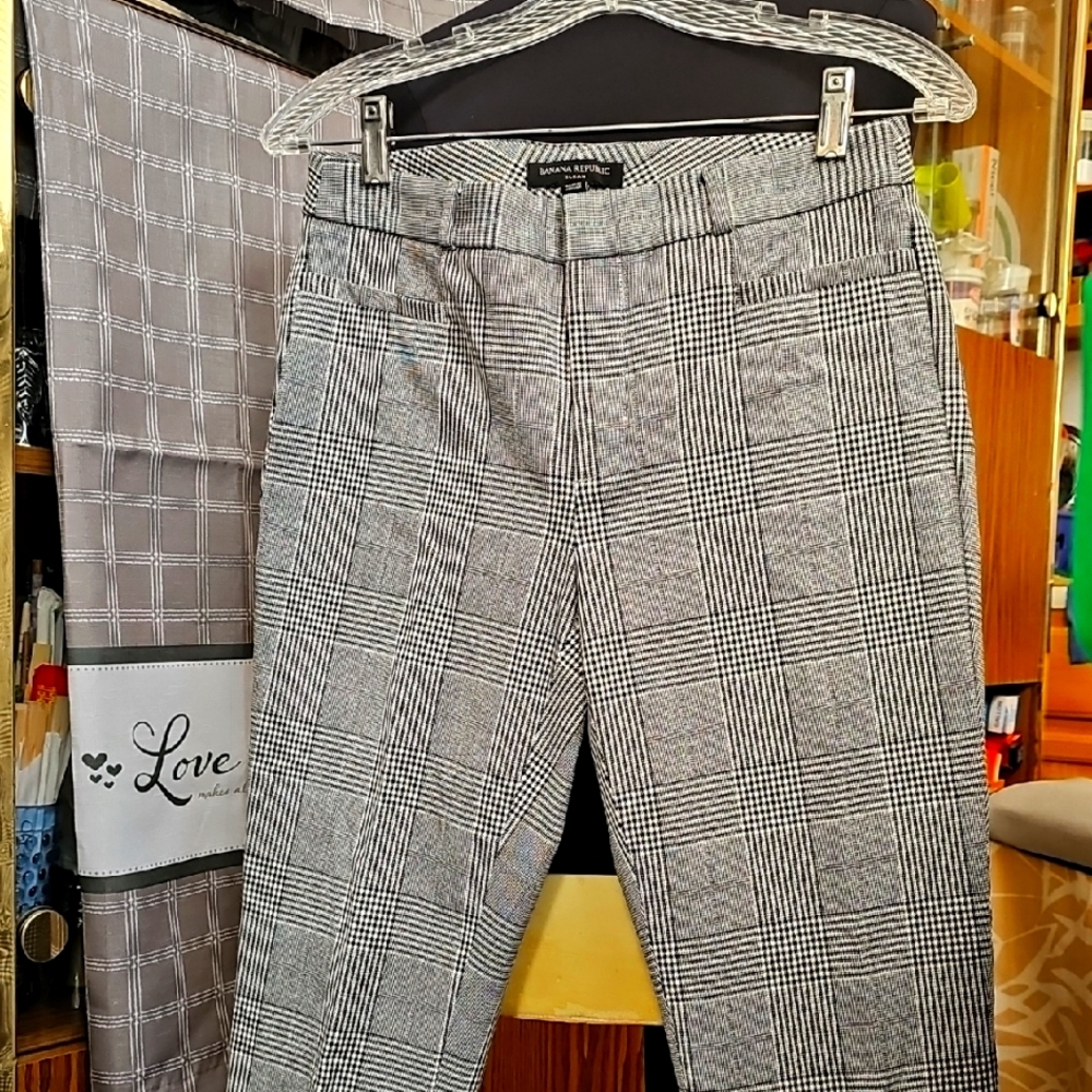Banana Republic Women Plaid Pants